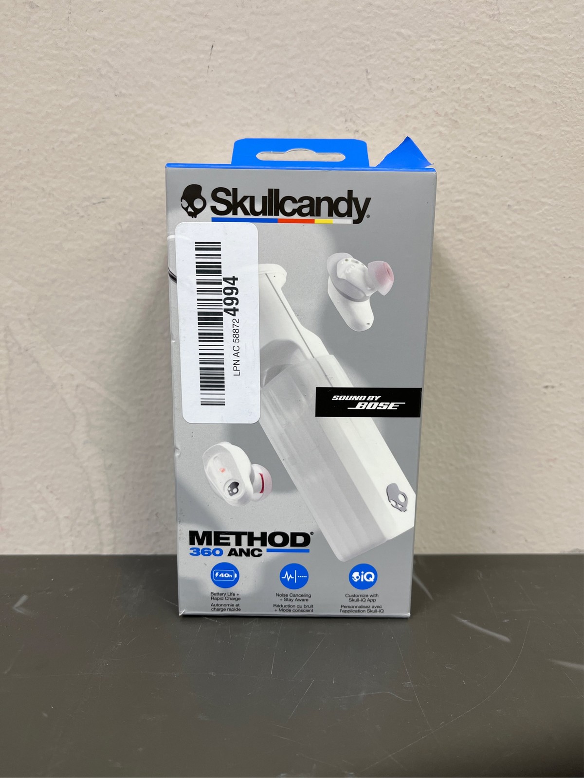 Skullcandy Wireless Bluetooth Earbuds w/Charging Case
