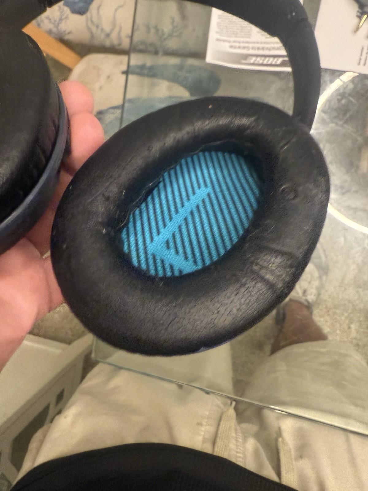 Bose QuietComfort 25 Acoustic Noise Cancelling Headphones Black with Case (A)