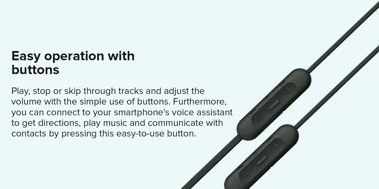Official Sony Wireless Stereo Extra Bass Earphone WI-XB400 [ Black ] – BRAND NEW