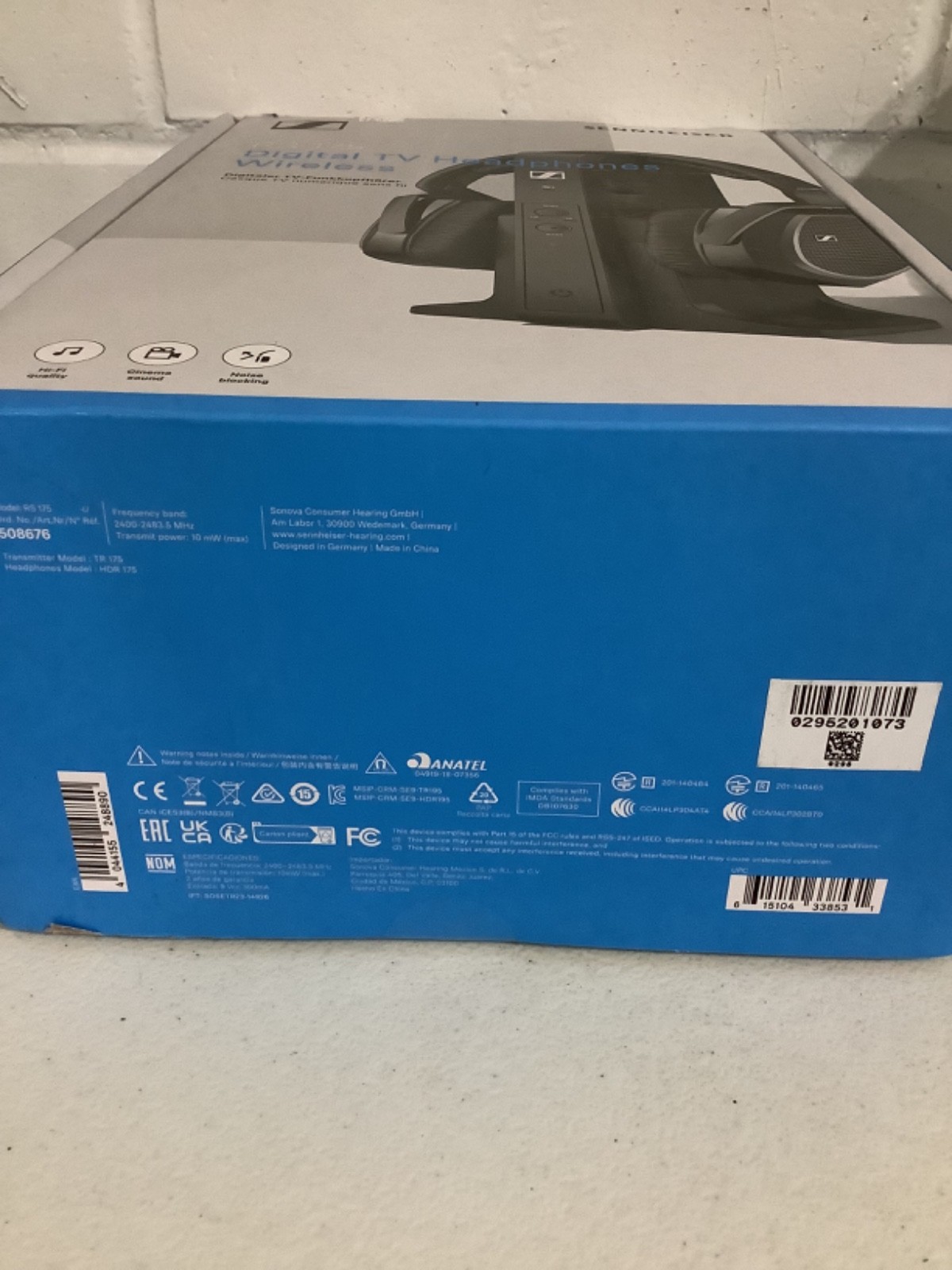 Sennheiser RS 175 Digital TV Over Ear Headphones Wireles