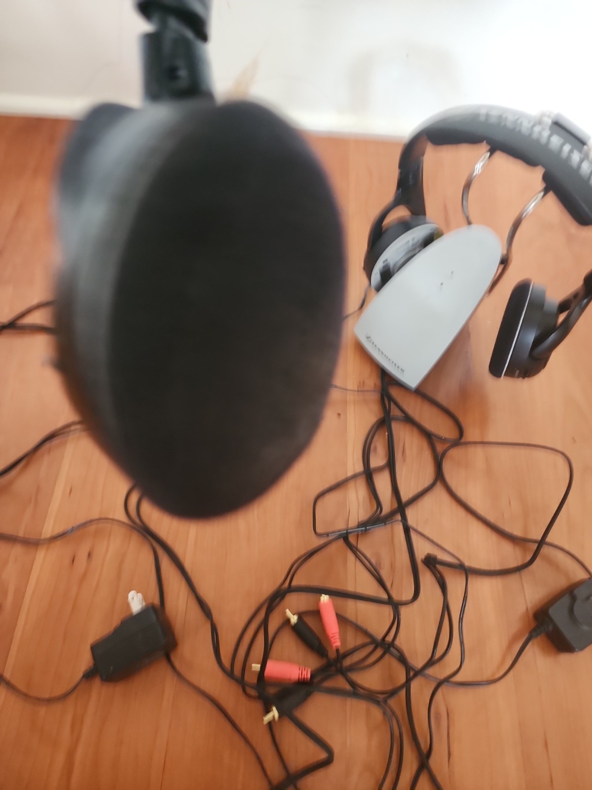 Pair Of SENNHEISER HEADPHONE TR120 SYSTEMS Not Tested