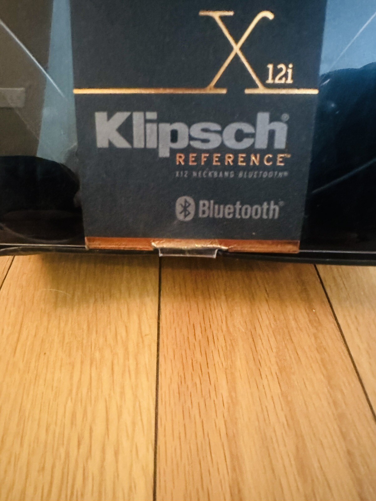 Klipsch R6 Neckband Bluetooth In-Ear Headphones , Black Leather Read”