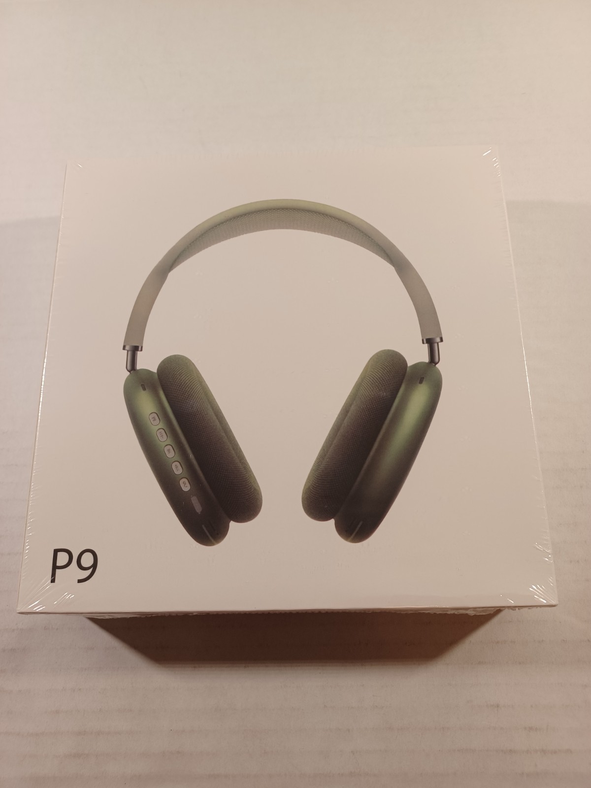 New P9 Wireless Bluetooth Noise Cancelling Headphones W/Microphone – Green