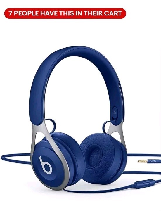 Beats By Dr. Dre ML9D2LLA Headphones -Blue Sealed