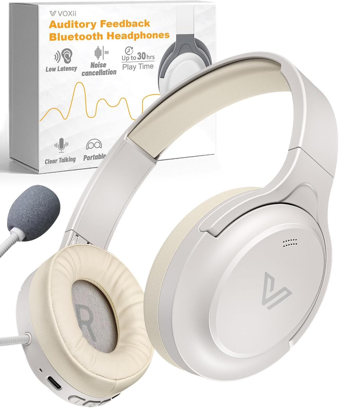 Auditory Feedback Wireless Headphones – Brain Training Bluetooth Headphones