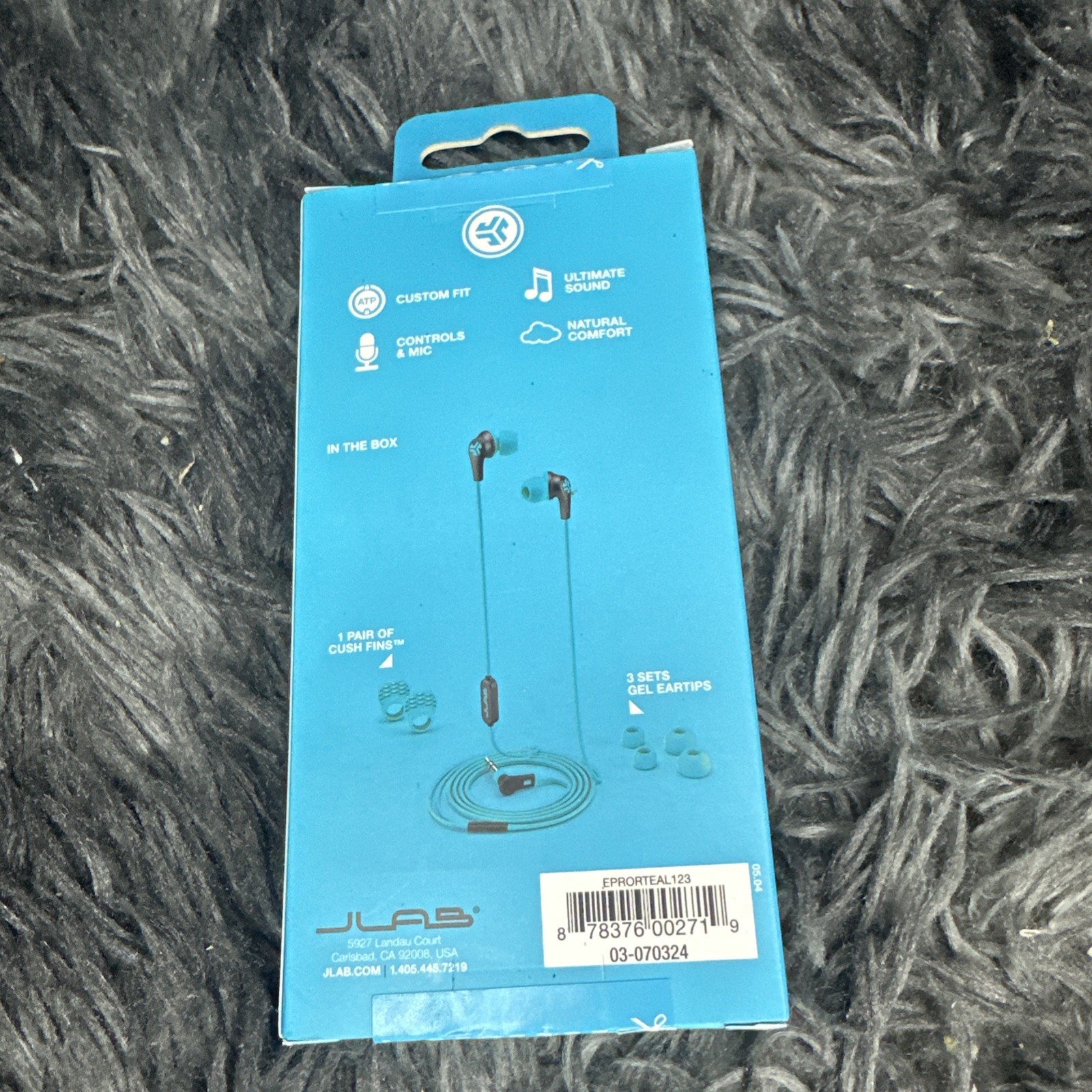 JLab JBuds Pro Signature Earbuds – Teal Wired Headphones