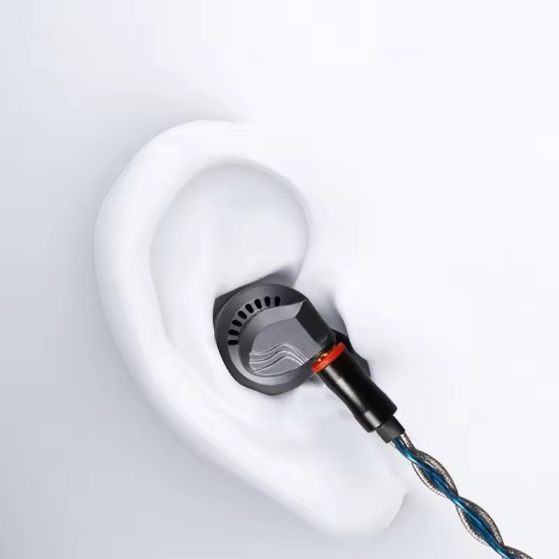 Yincrow RW-3000 Flagship Metal HIFI Audiophile Earphone Monitor 15mm Dynamic