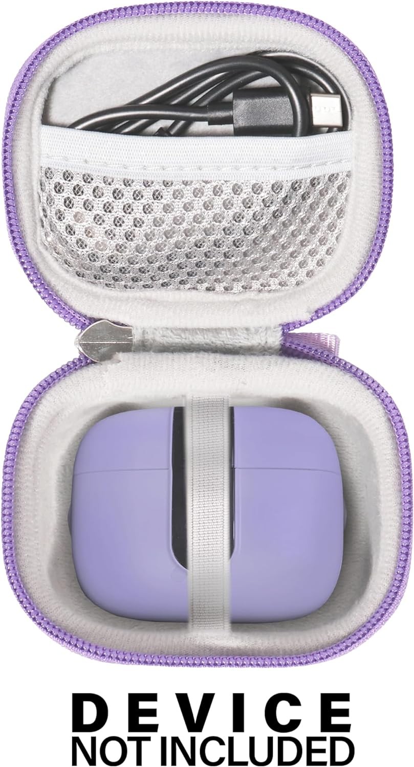 CaseSack Case for TAGRY X08 Bluetooth Headphones True Wireless Earbuds Purple