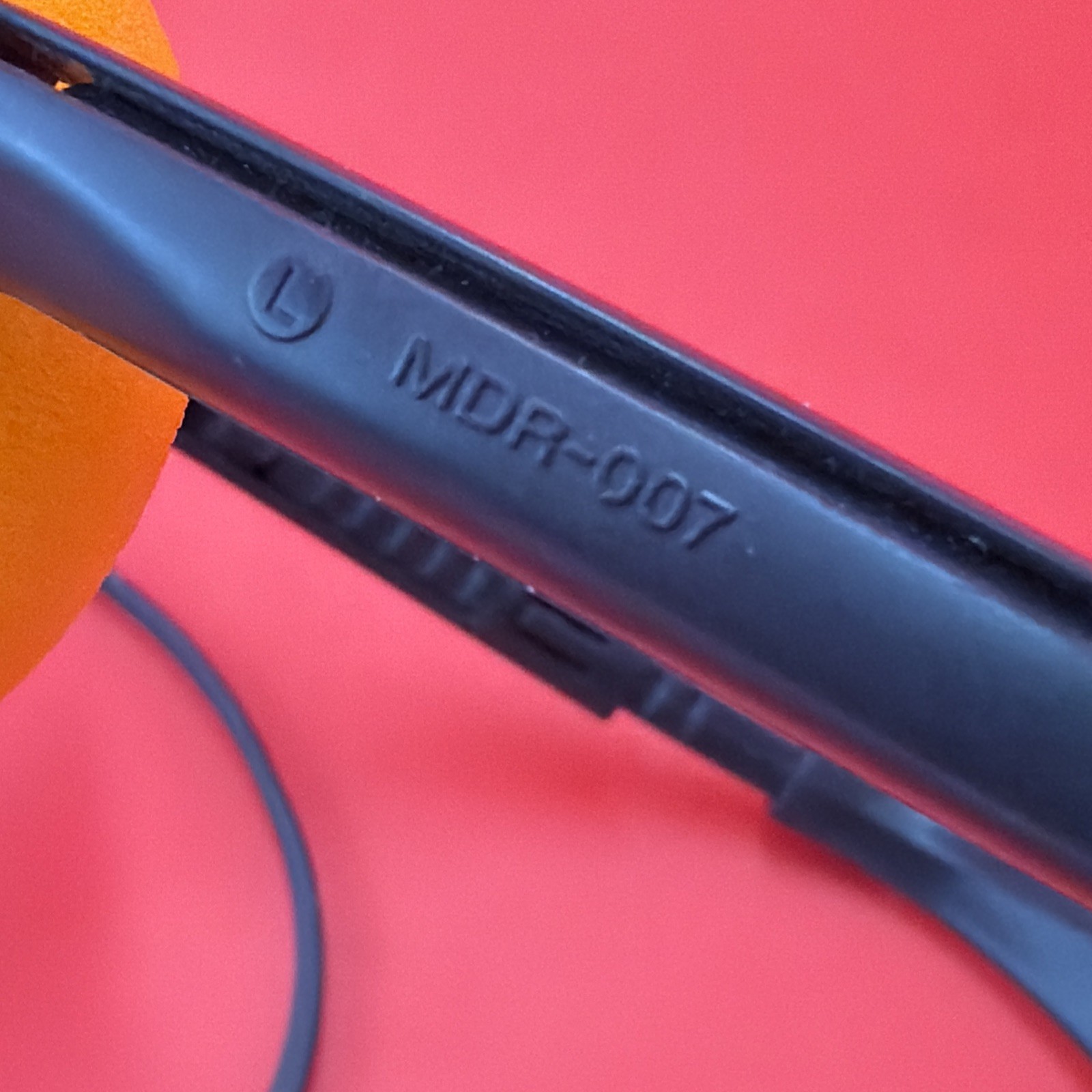 ? Sony MDR-007 Walkman Headphones Orange New Pads – Guardians of the Galaxy ?