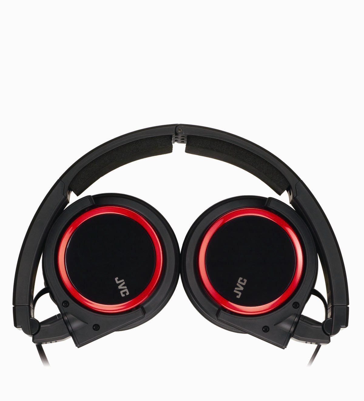 Victor JVC Japan Carbon Nanotube HD Sound Stereo Headphone HA-S400-R Black Red