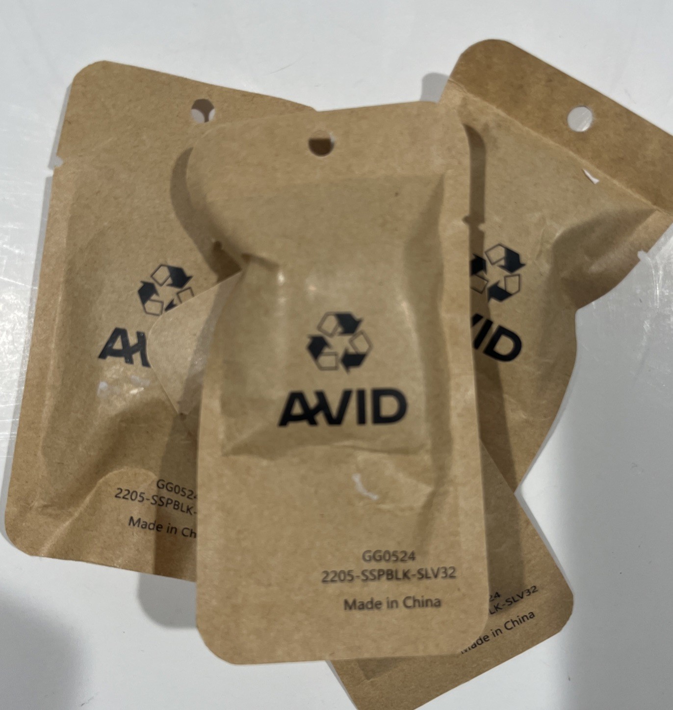 20 Pack AVID HEALTHCARE EARBUDS 2205-SSPBLK-SLV32 BLACK