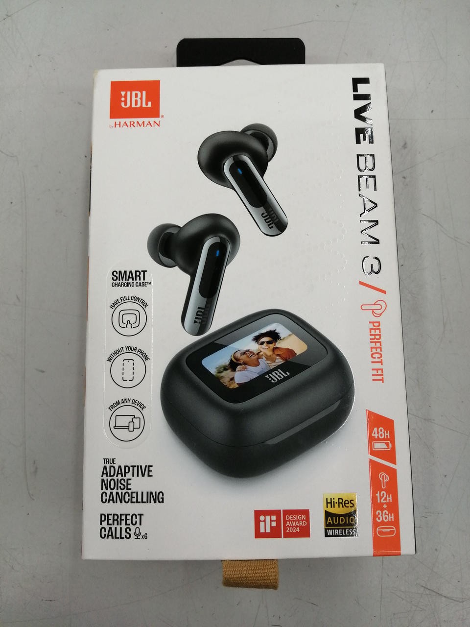 JBL Live Beam 3 True Wireless Earbuds True Adaptive ANC JBL Spatial Sound