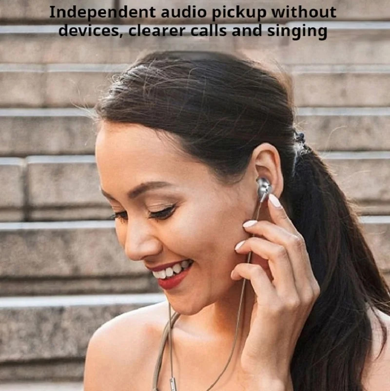 9D Surround Bass Type C&3.5Mm Headphones Wired Control Headset with HD Mic Earbu