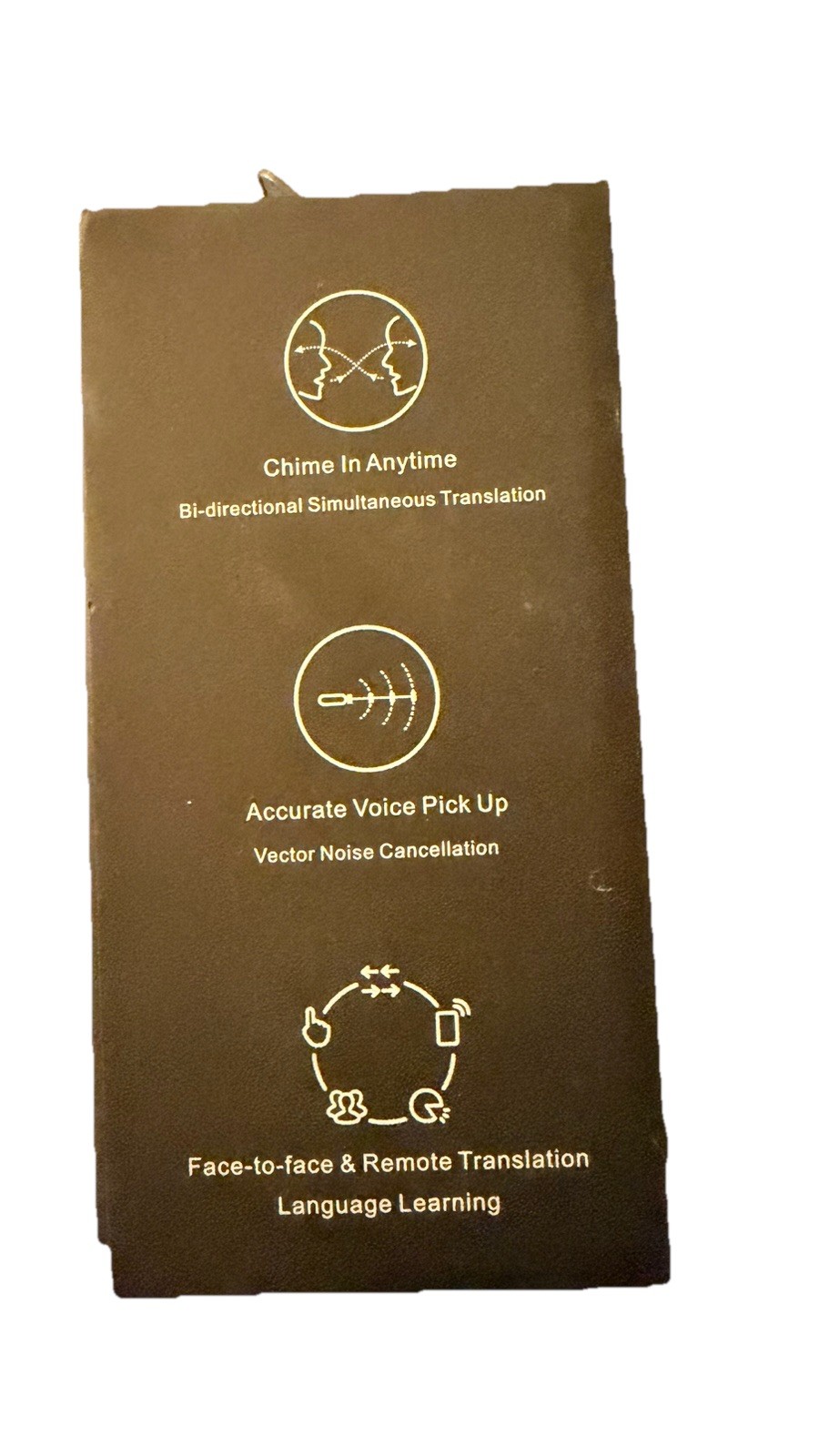 Timekettle WT2 Edge Bluetooth Translator Earbuds In-Ear Black
