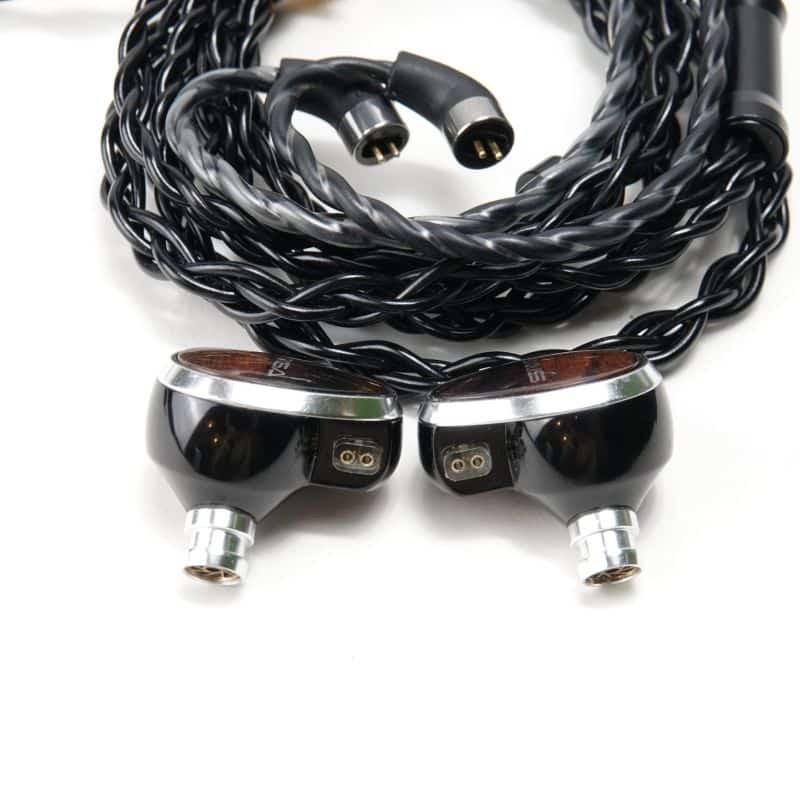 SIVGA Nightingale HiFi In-Ear Monitors Planar Driver Wood Faceplate 4.4mm Used