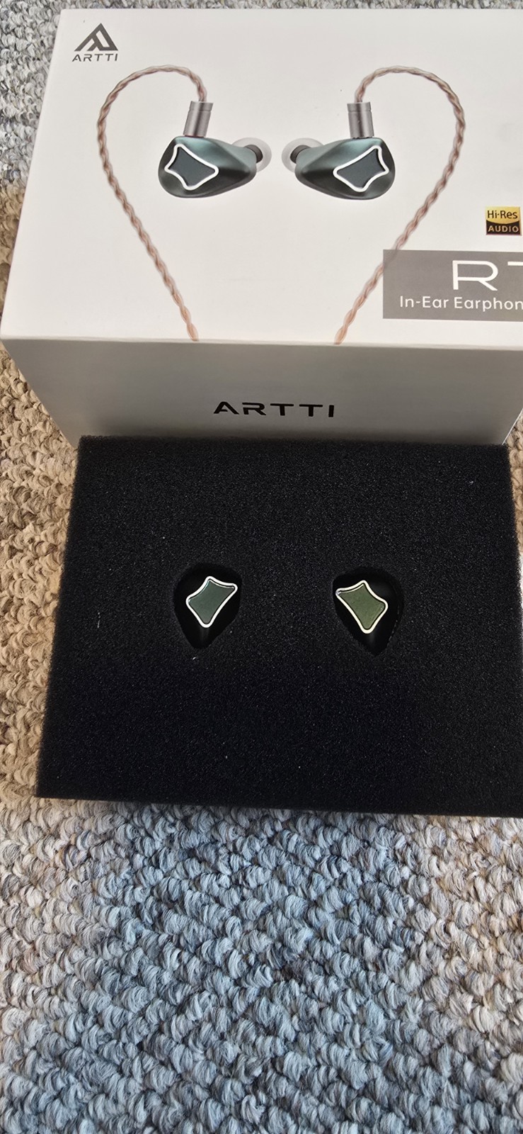 ARTTI R1 3DD Wired IEM 2pin Cable, 4.4 mm BALANCED