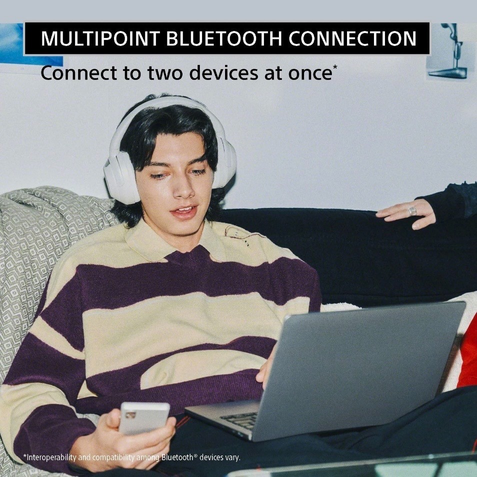 Sony Over-The-Ear Headphones Model WHULT900N/B