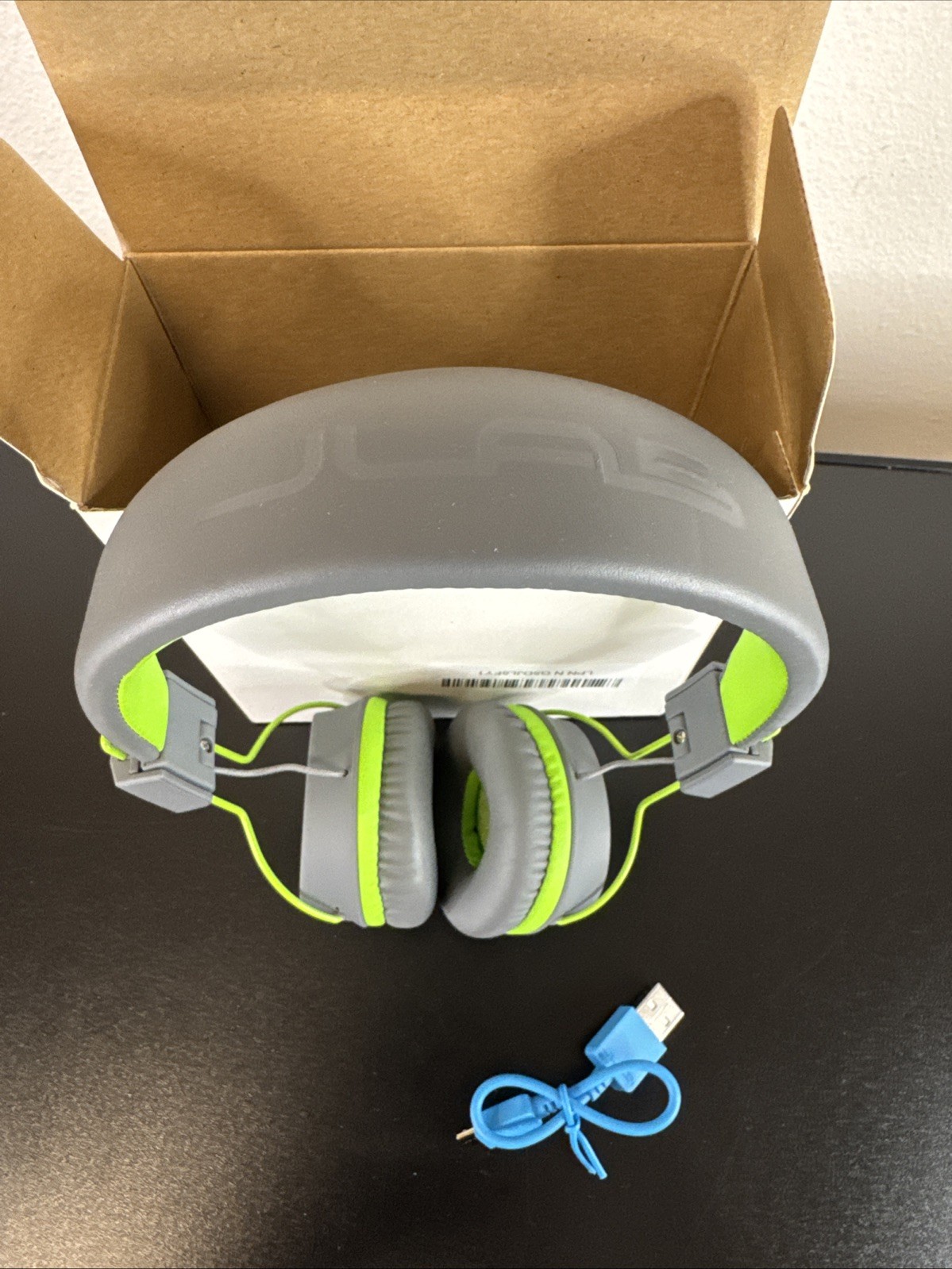 JLab Neon Bluetooth Folding On-Ear Headphones Wireless Headphones 13Hour Green