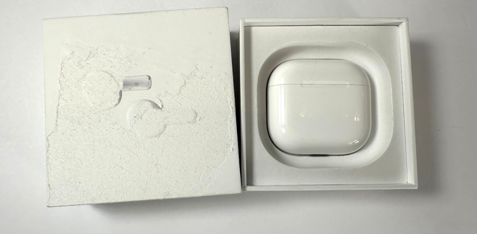 Apple AirPods 4 with ANC Replacement: Left Side Only+Charging Case & Box