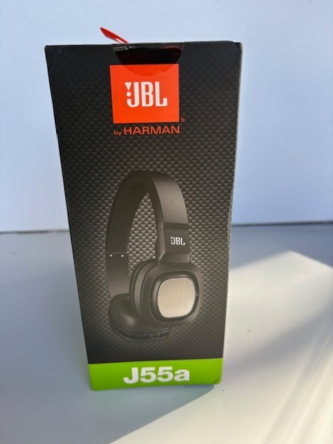 JBL J55a On-Ear Wired Headphones w/ Mic Remote New In Box Black