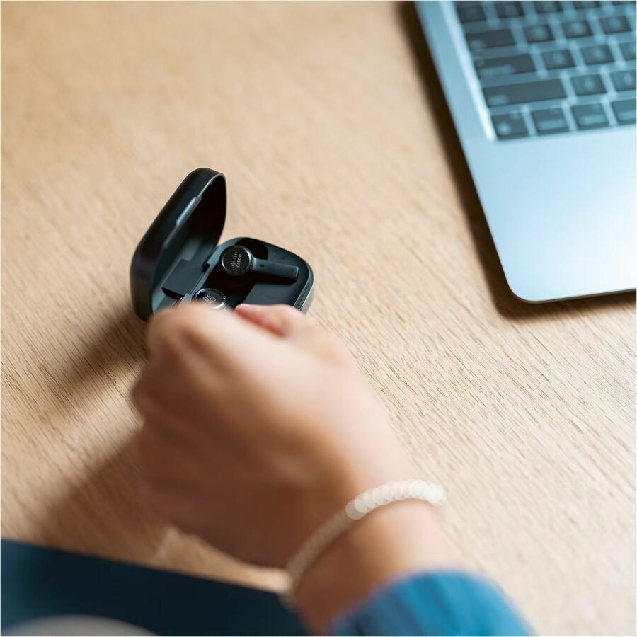 Cisco Webex 950 True Wireless ANC Earbuds IP57 Black Anthracite