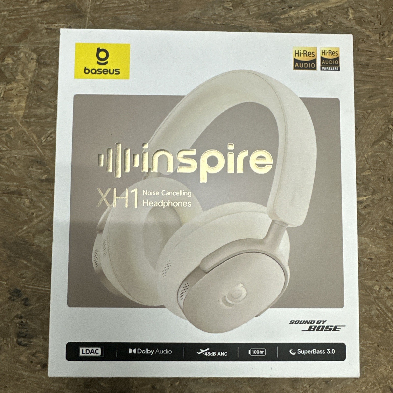 Baseus Inspire XH1 Adaptive Active Noise Cancelling Headphones, Sound by Bose