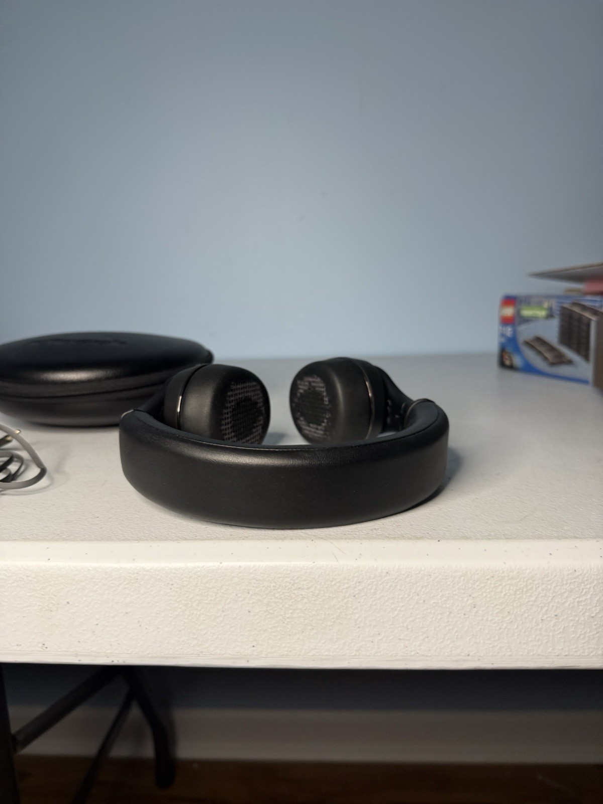 Klipsch Over-Ear Headband Headphones Black Double Earpieces with Carrying Case