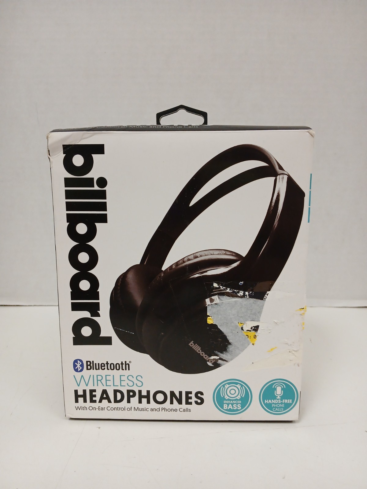 Billboard Wireless Bluetooth Headphones BB1827, Black – NO CORD