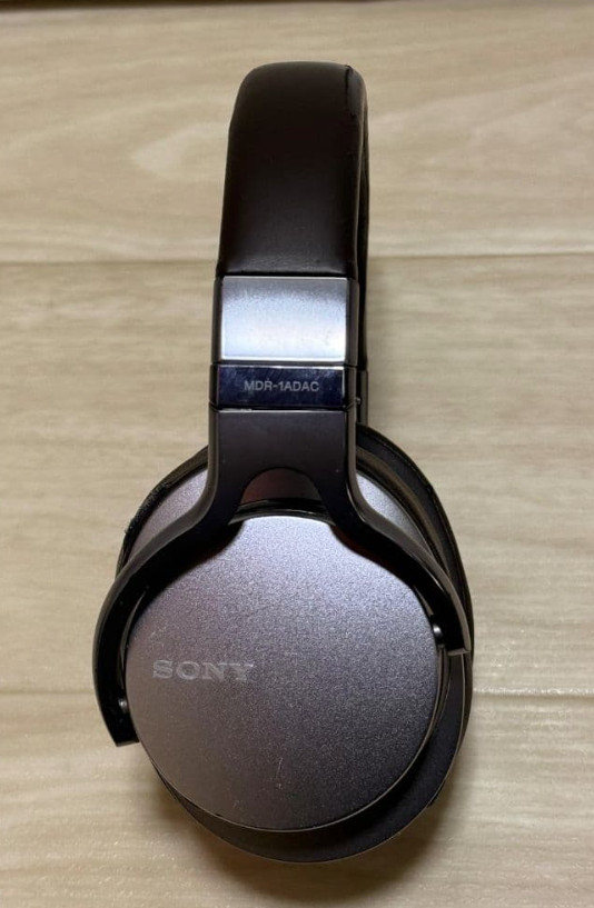 SONY MDR-1ADAC Stereo headphones Closed Dynamic Hi-Res AUDIO USB DAC Silver