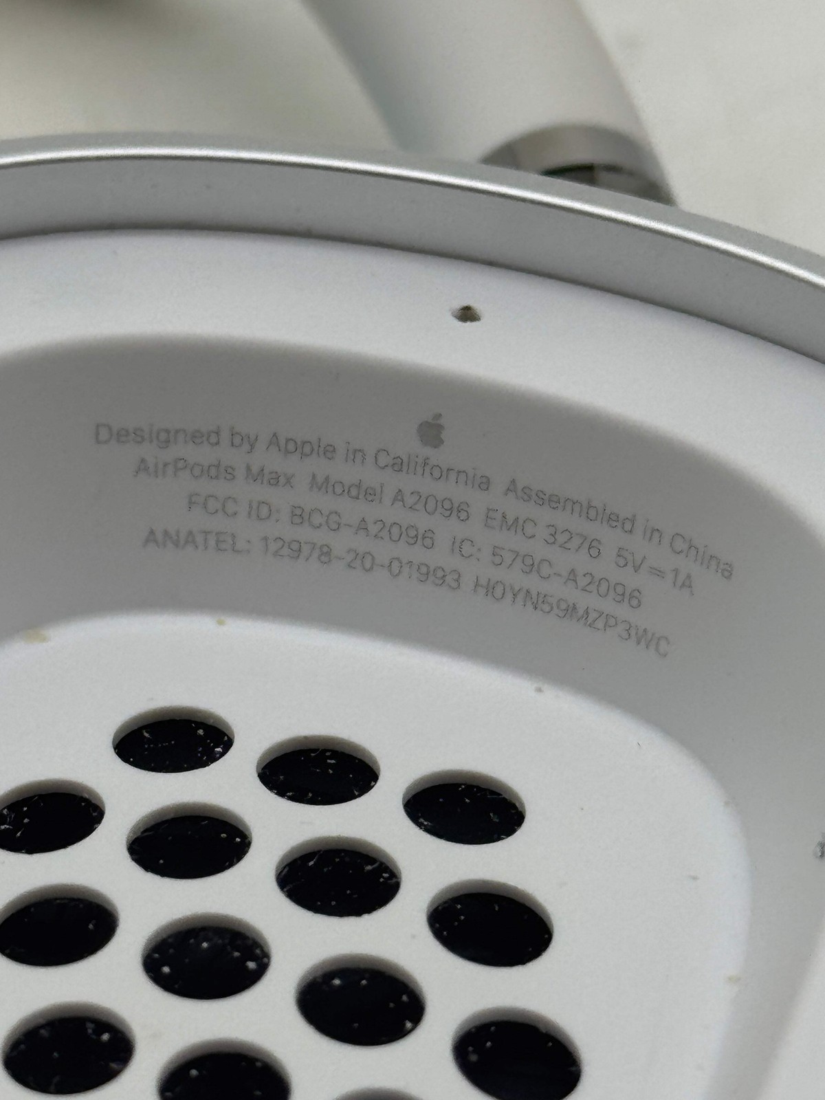 Apple AirPods Max A2096 Wireless Headphones Lightning Silver