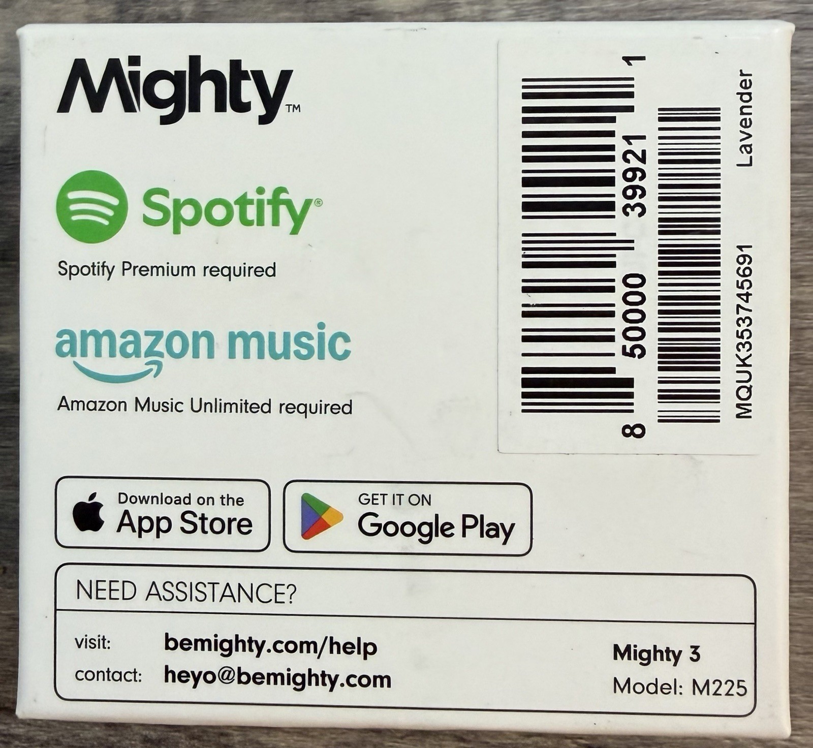 Mighty 3 Amazon Music Player – Portable Screen-Free Offline Music for Kids & Fit