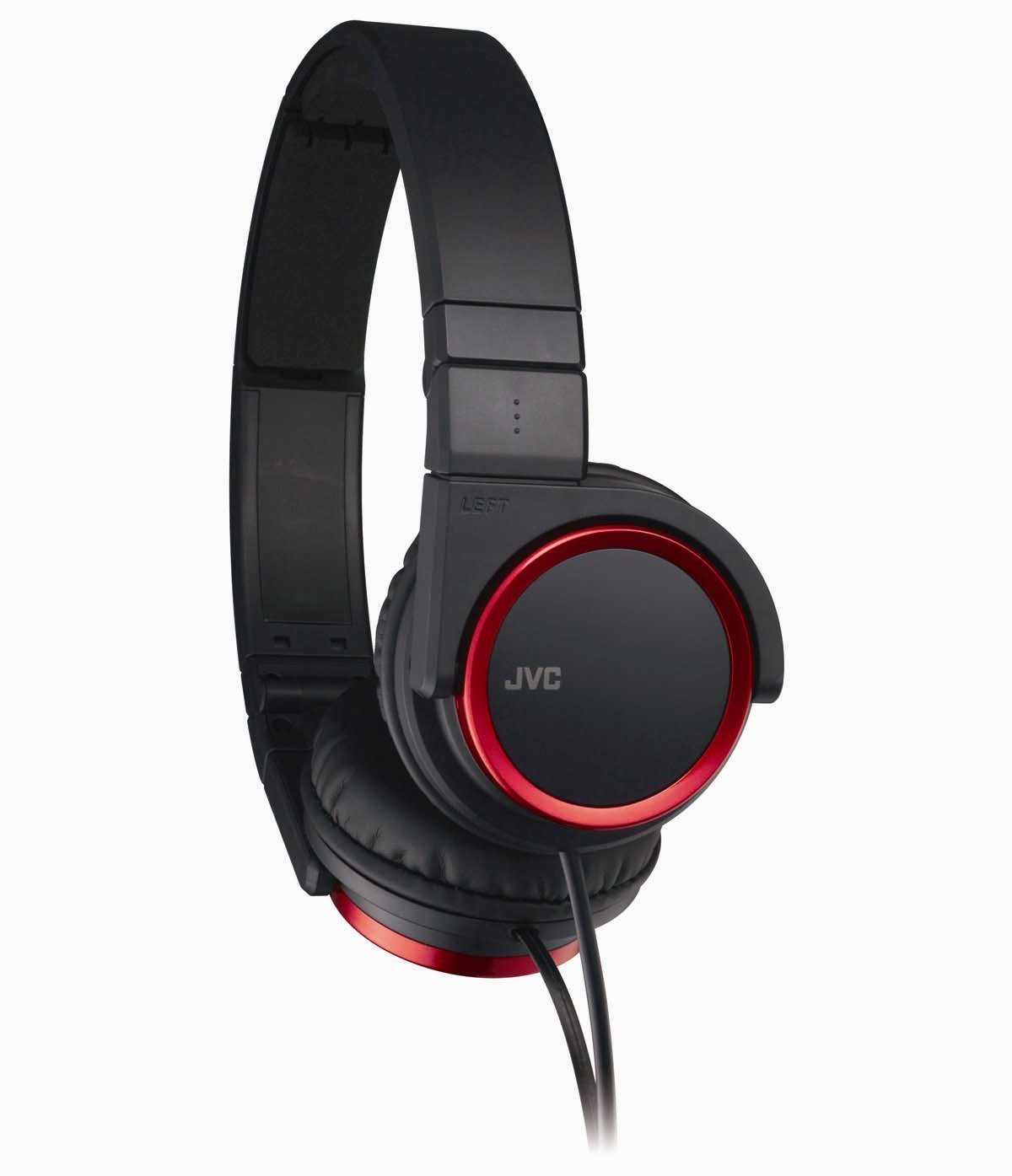 Victor JVC Japan Carbon Nanotube HD Sound Stereo Headphone HA-S400-R Black Red