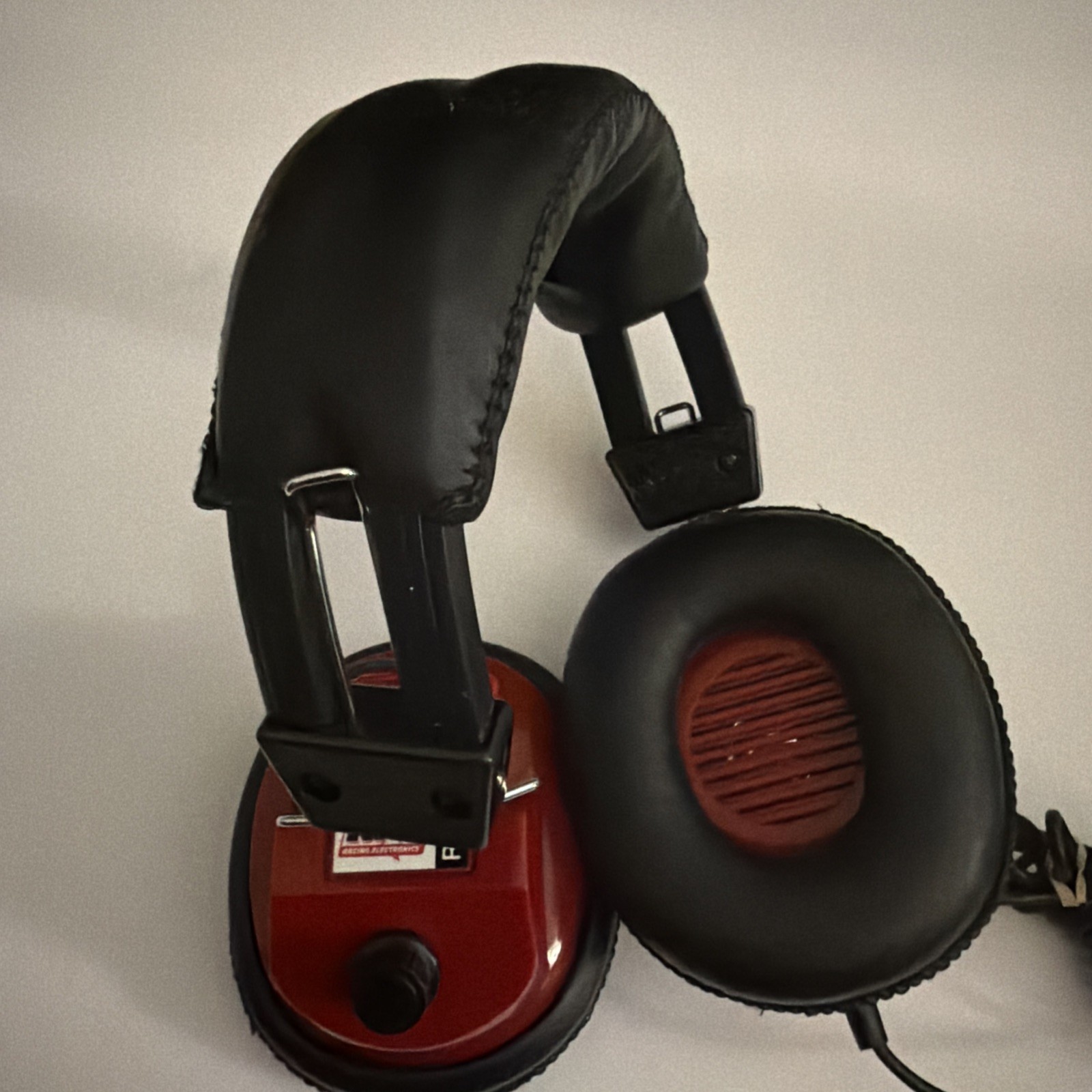 Vintage Racing Electronics RE-24 Race Headphones Over The Ear