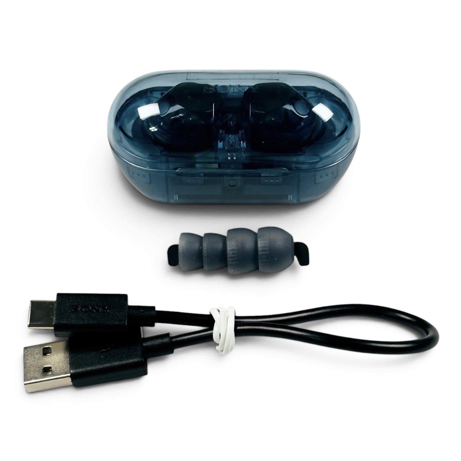 Sony WF-C710 Wireless in-Ear Bluetooth Earbuds, IPX4 Water Resistant, Aqua Blue