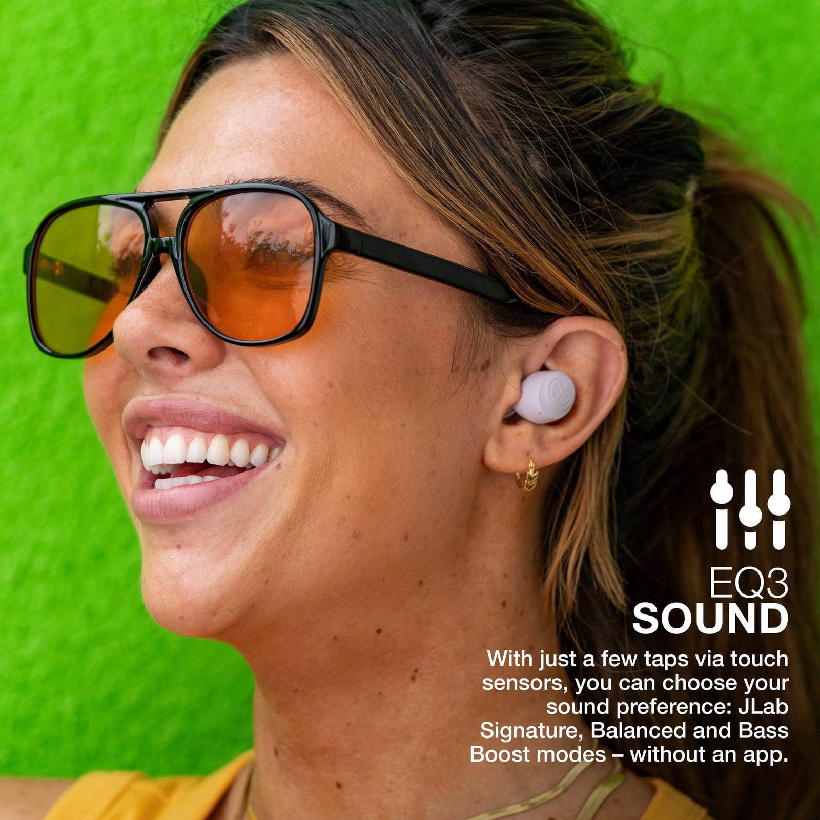 JLab – GO Air Pop True Wireless Earbuds – Lilac