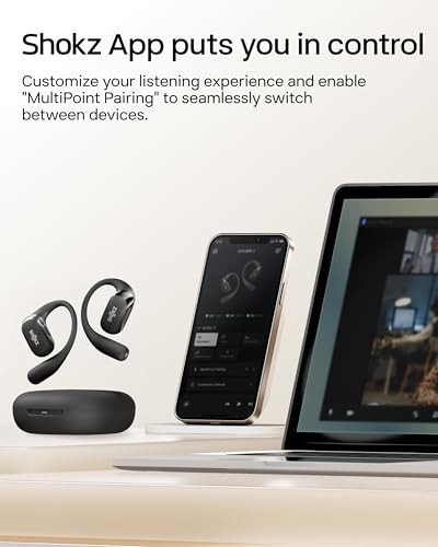 Shokz Openfit 2 Open-Ear Headphonestrue Wireless Bluetooth Earphones
