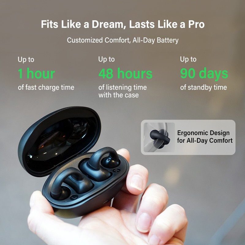 iTour Z50S Translator Earbuds Real Time AI Translation in 127 Online Languages