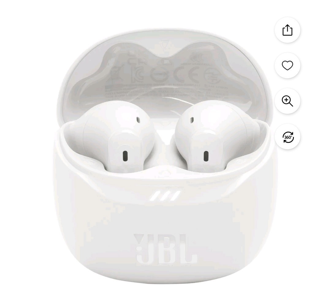 NEW JBL TUNE FLEX 2 PERFECT FIT ADAPTIVE NOISE CANCELLING WIRELESS EARBUDS
