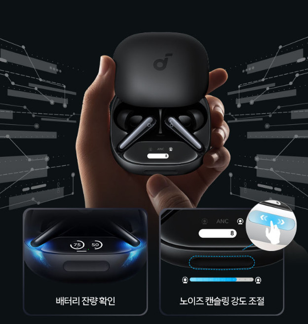 Anker Soundcore Liberty 4 Pro ANC Bluetooth Earbuds LDAC IP55 BLACK