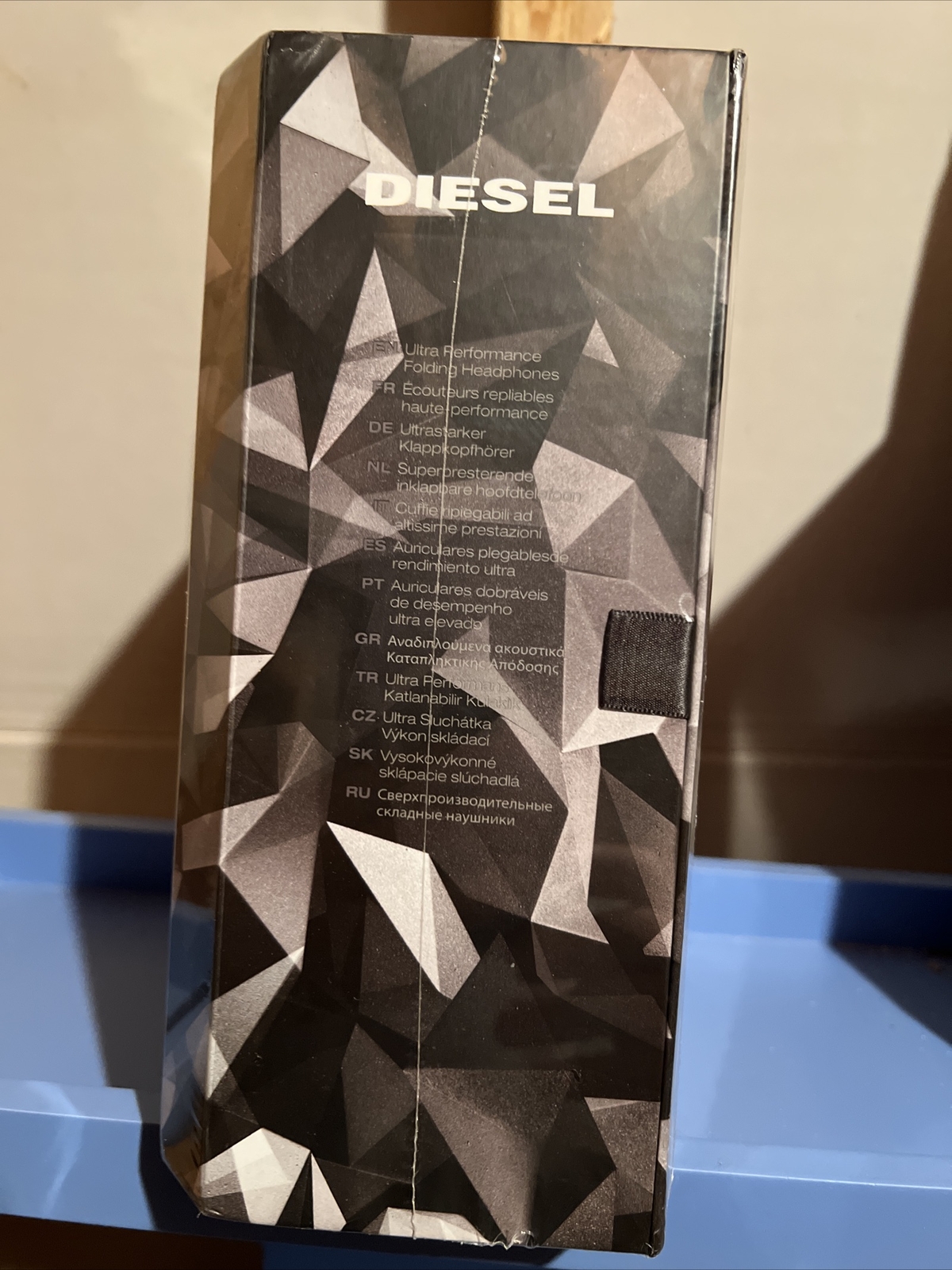 NEW IN SEALED Monster Diesel Vektr On Ear Headphones / Black MH DESL ON CTU WW