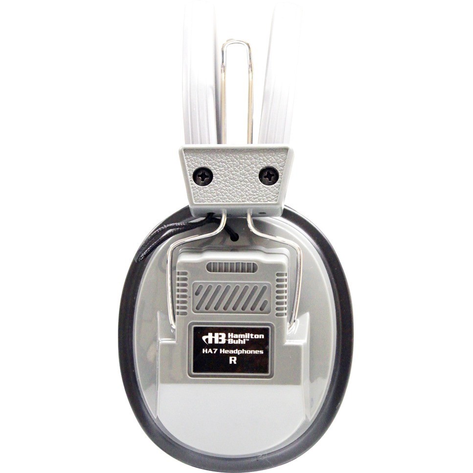 Hamilton Buhl Deluxe Stereo Headphone With 3.5mm Plug – Stereo, Mono – Gray –