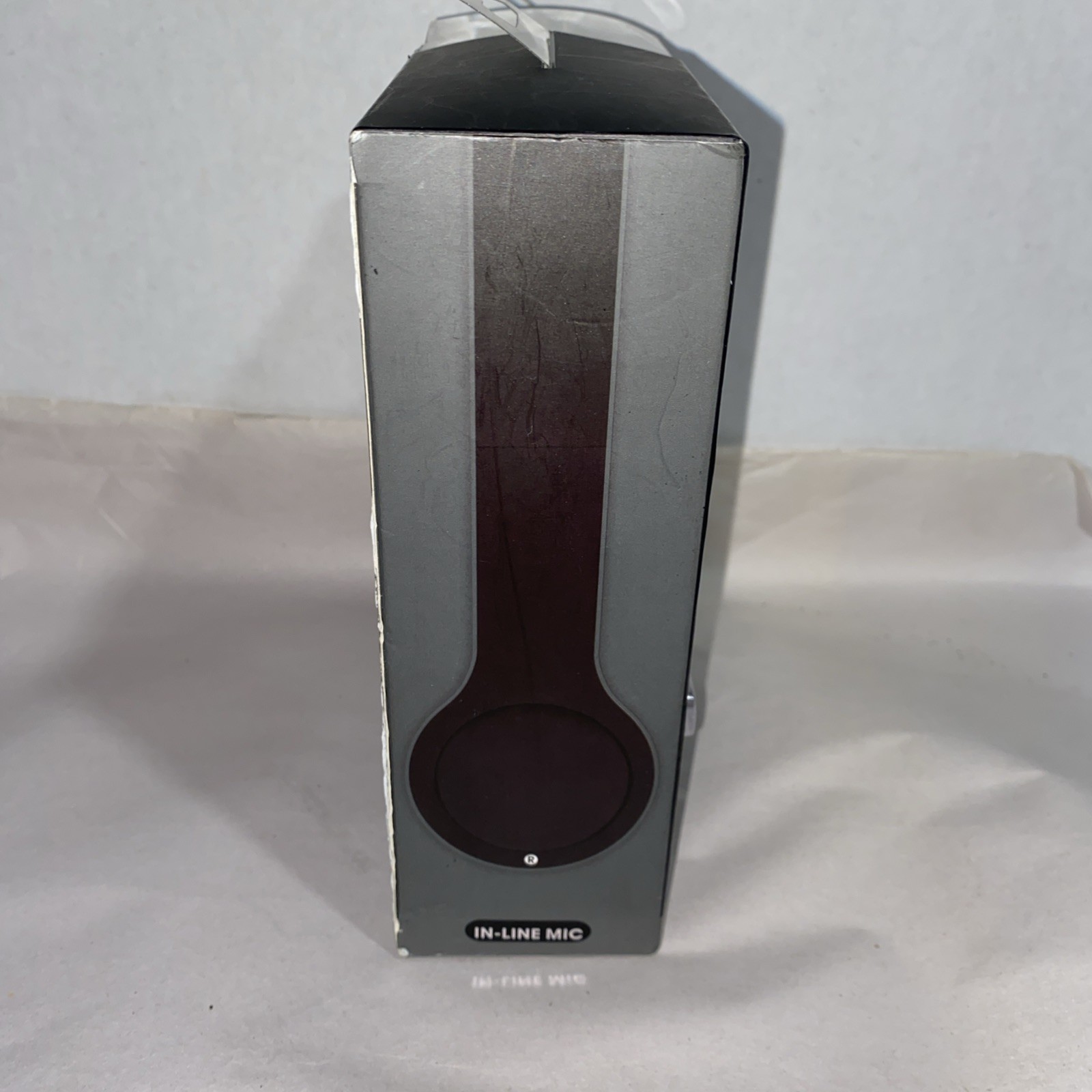 Sentry Neon Folding Headphones w/In-Line Microphones Travel Gray/Black