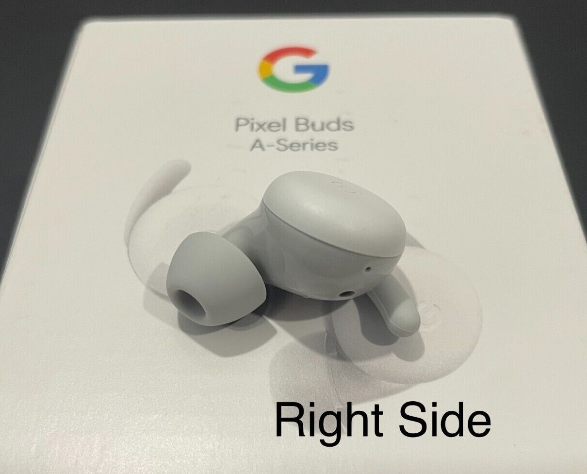 Original Google Pixel Buds A Series Wireless Headset White Right (R) – Excellent