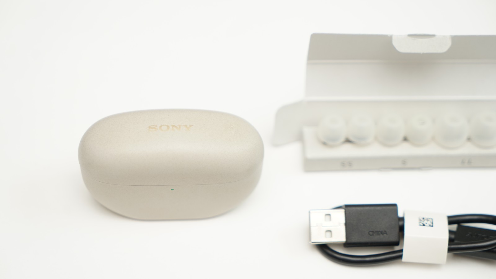 SONY WF-1000XM5/S Headphones Bluetooth Noise Canceling WF-1000XM5 Silver/Beige