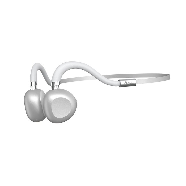 Ikko Breezy ITG01 Bone Conduction Bluetooth Wireless Headphones | White | IPX6