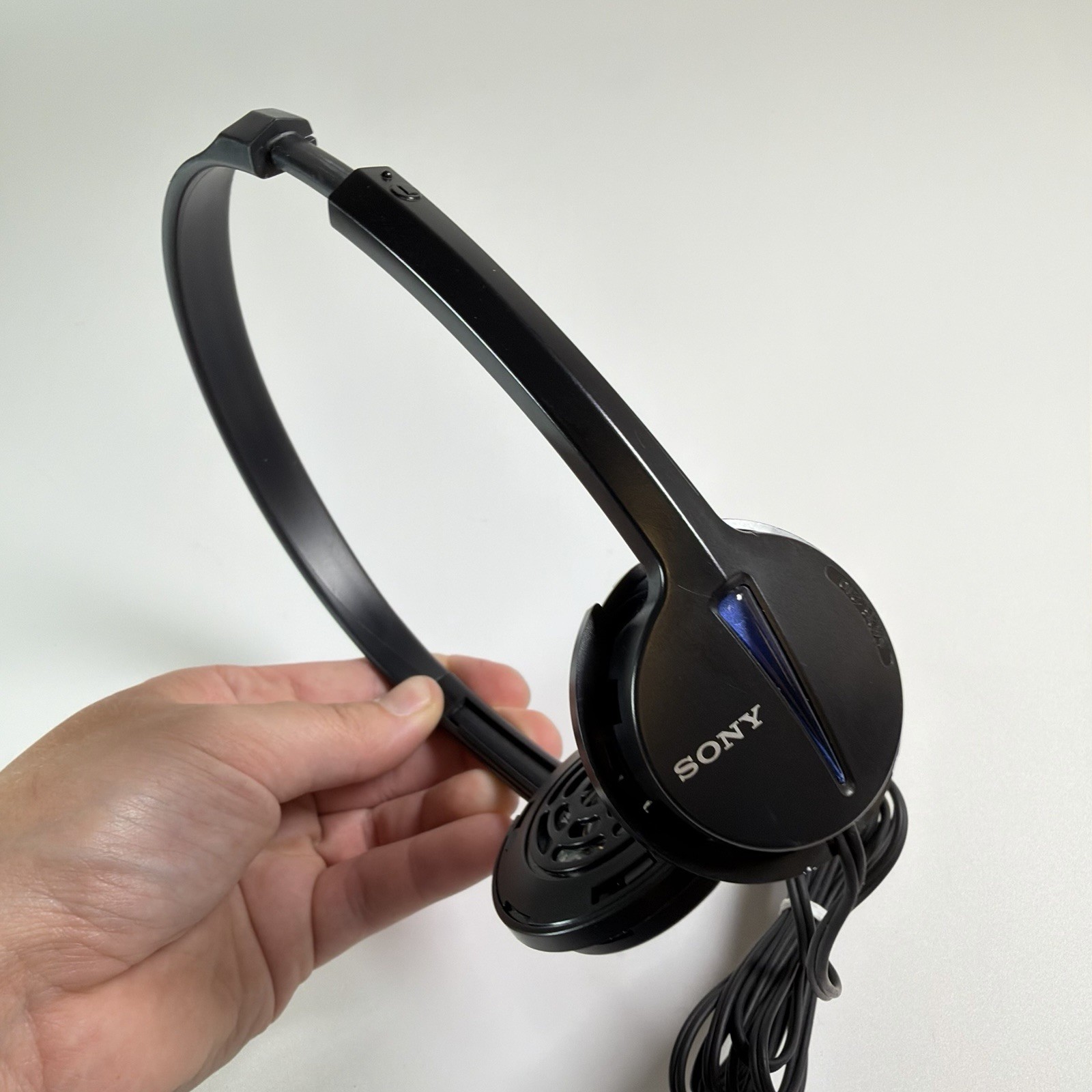 Sony MDR-210 On Ear Wired Headphones Black Tested and Working OEM Genuine
