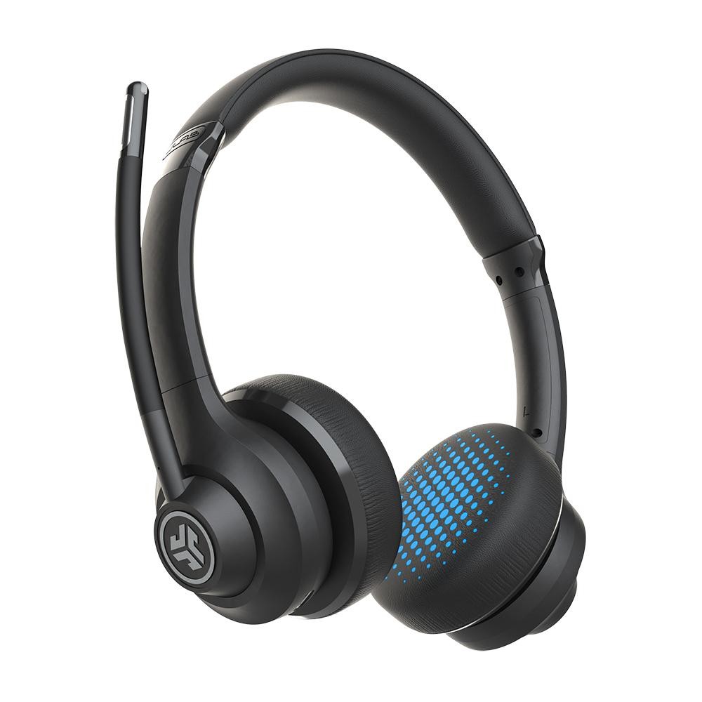 JLab HBGOWORKRBLK4 Go Work Wireless Multipoint Headset with Microphone