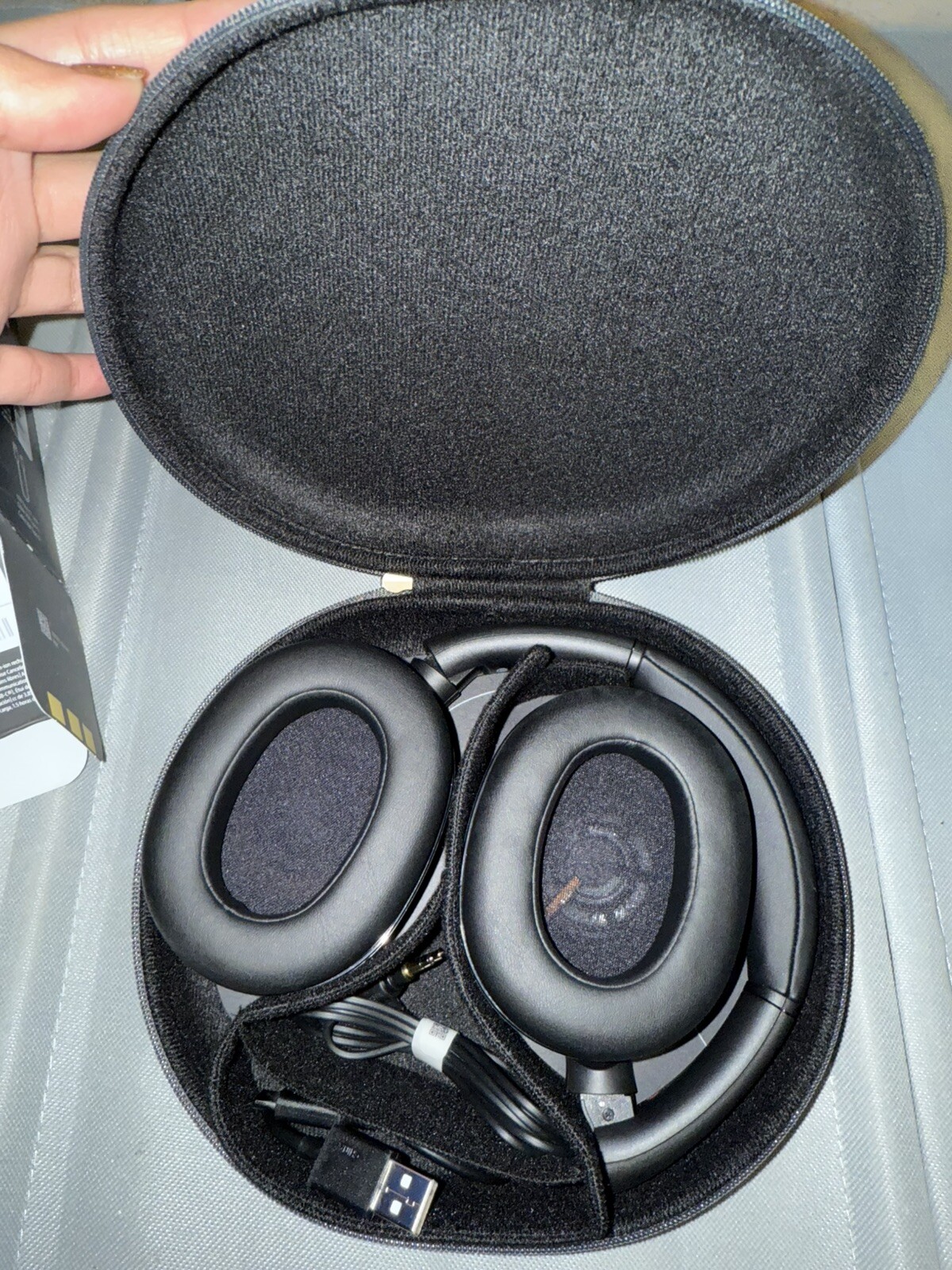 Sony WHULT900N/B ULT WEAR Wireless Noise Canceling Headphones – Black – Open Box