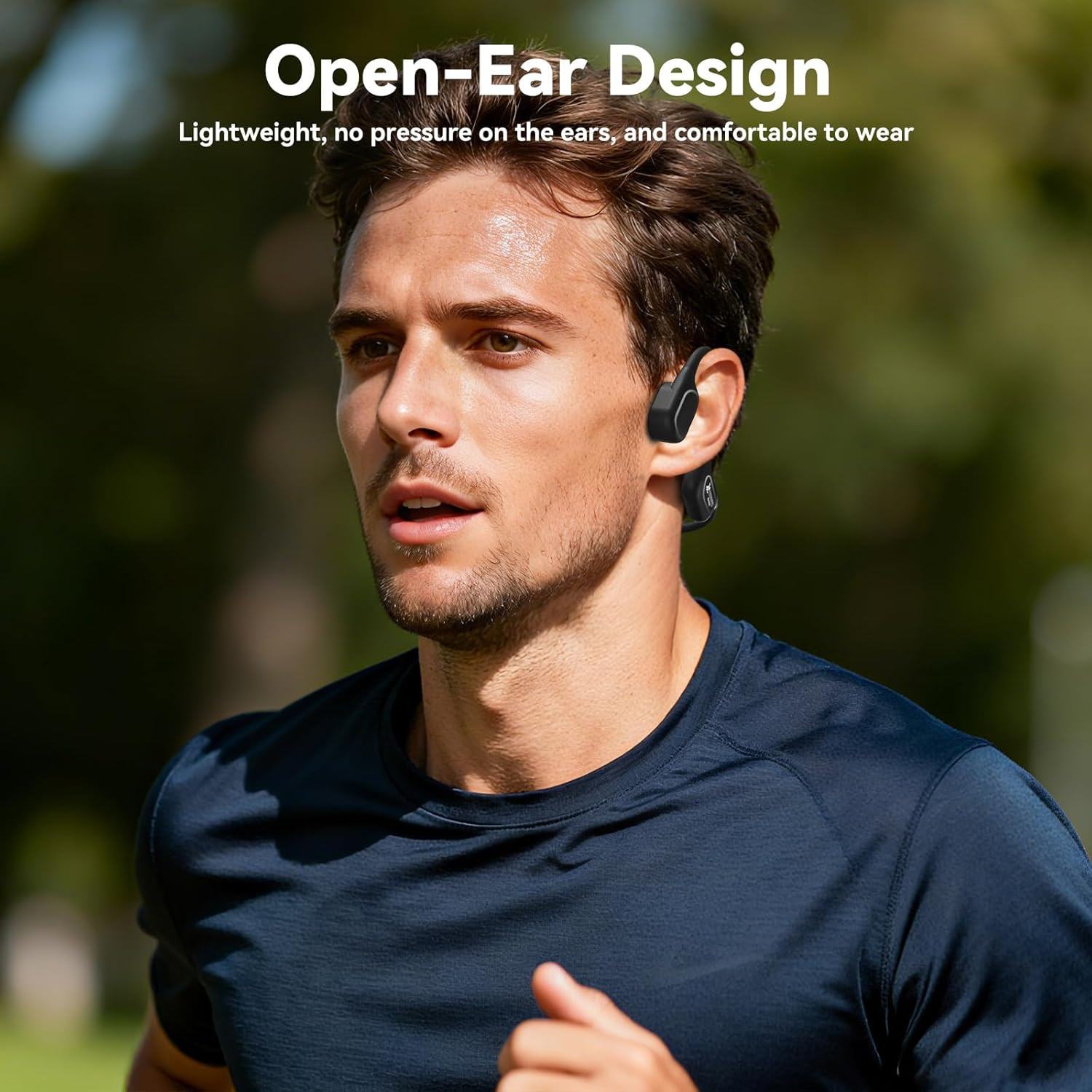 Soft Liquid Silicone Bone Conduction Swimming Headphones Underwater,Ipx8 Waterpr