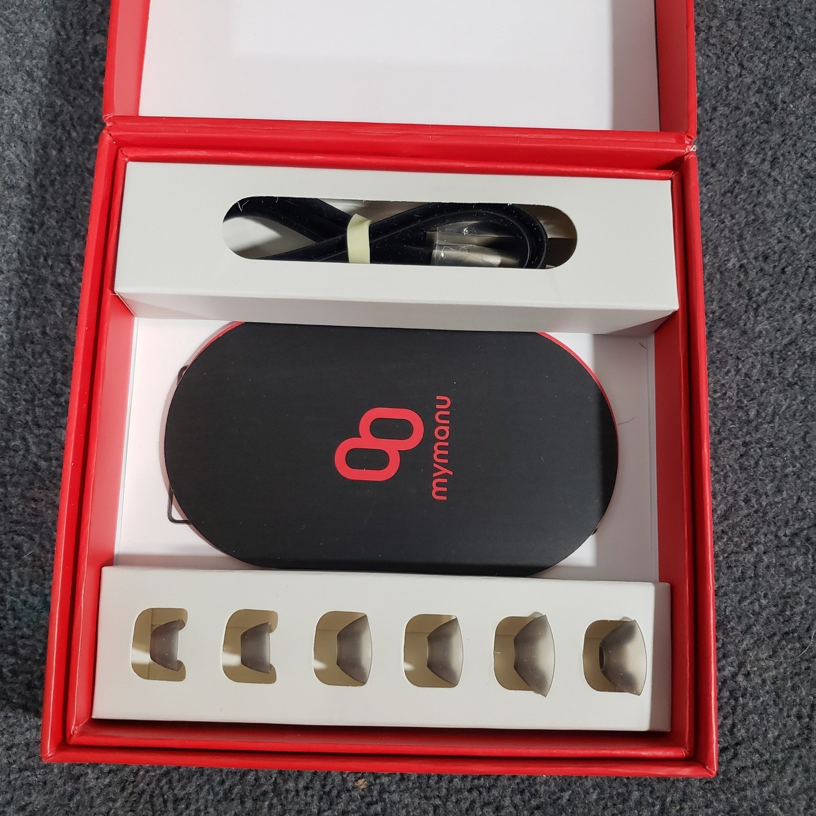 Mymanu CLIK S Translation Earbuds Unisex OS Black Wireless Bluetooth MyJuno App